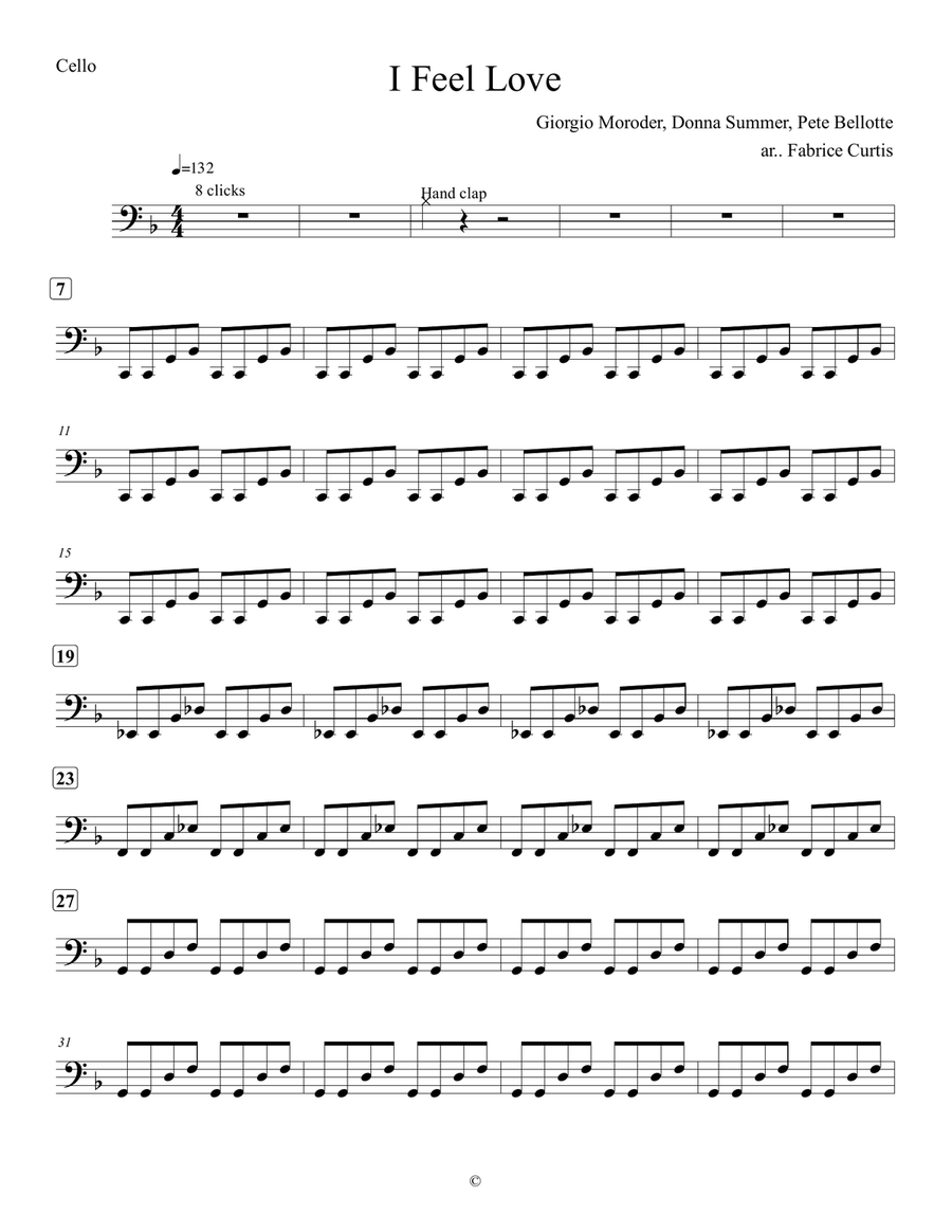 I Feel Love I Feel Love Large Ensemble scores gallery preview page 5