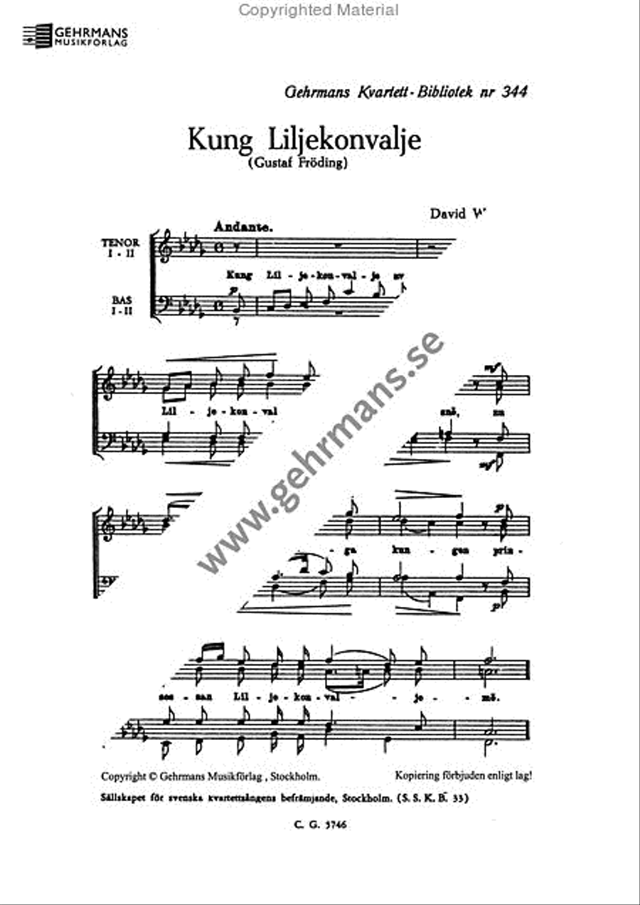 Kung Liljekonvalje Kung Liljekonvalje TTBB scores gallery preview page 2