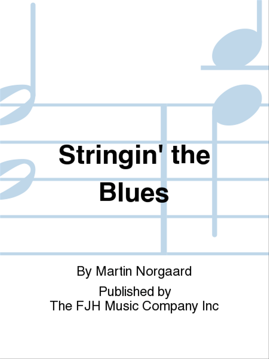 Stringin' the Blues String Orchestra scores gallery preview page 1