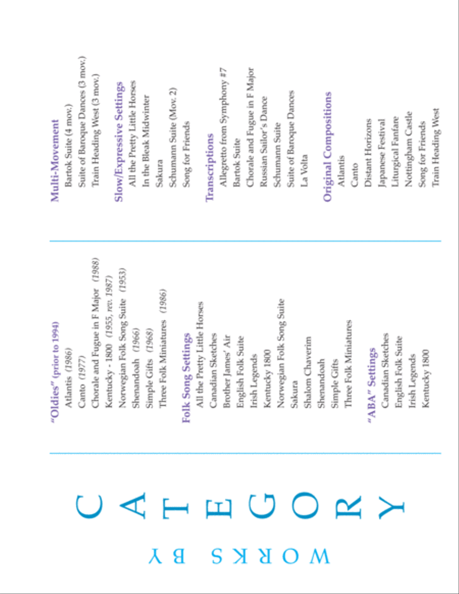 YOUNG BAND MUSIC ANALYSIS FORM & 28 SAMPLES (resource for band directors) Concert Band scores gallery preview page 4