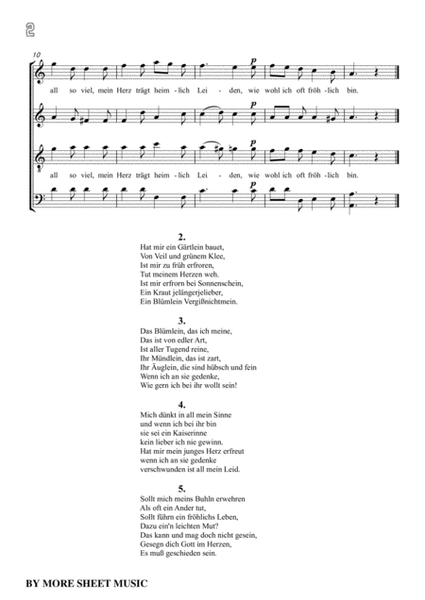 Brahms-Ach Gott,wie weh tut scheiden,WoO 33 No.17,from '49 Deutsche Volkslieder,WoO 33',in a minor,f image number null