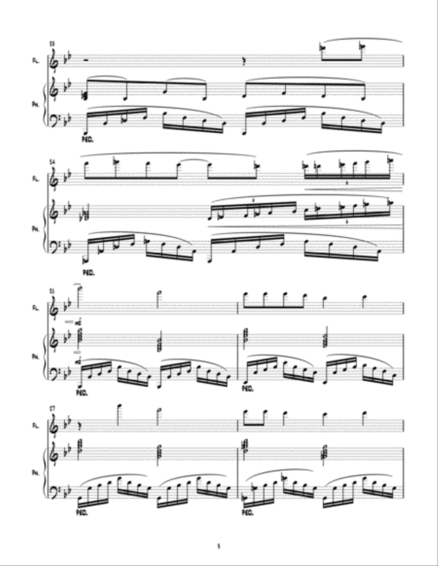 Life On Mars Flute Solo scores gallery preview page 3