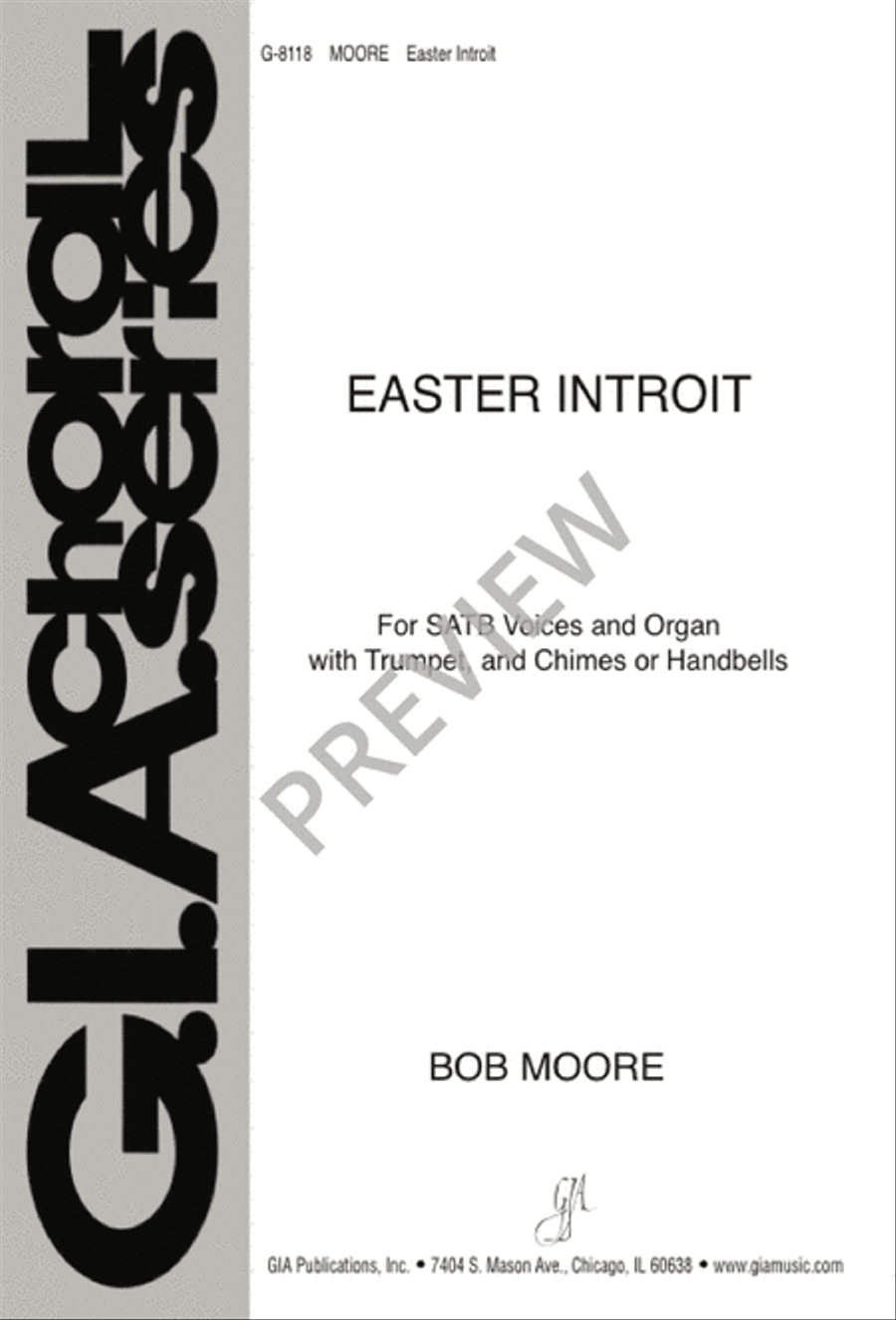 Easter Introit 4-Part scores gallery preview page 1