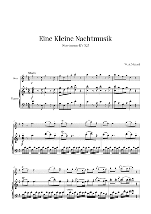 Eine Kleine Nachtmusik for Oboe and Piano