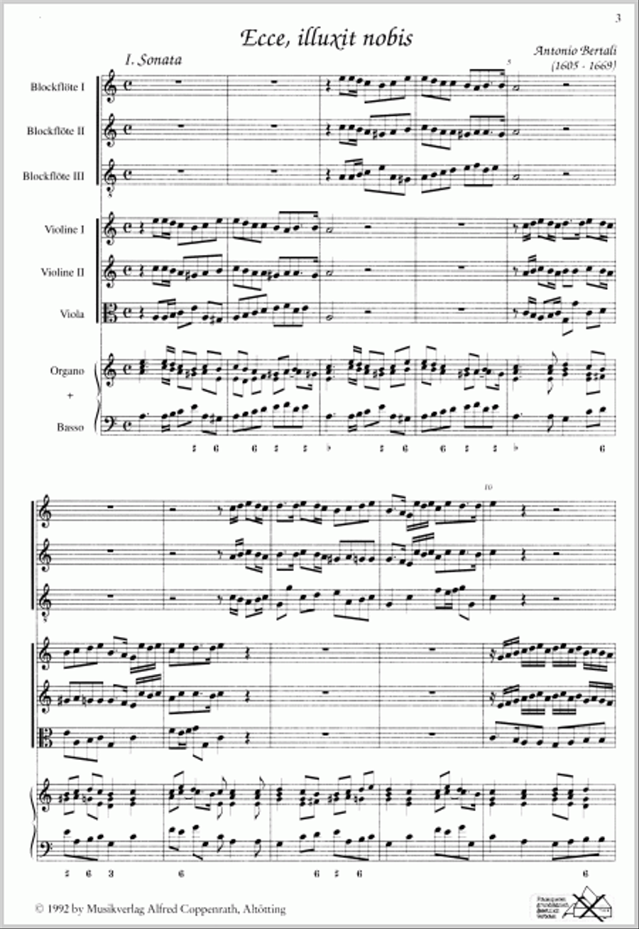 Ecce illuxit nobis STB scores gallery preview page 10