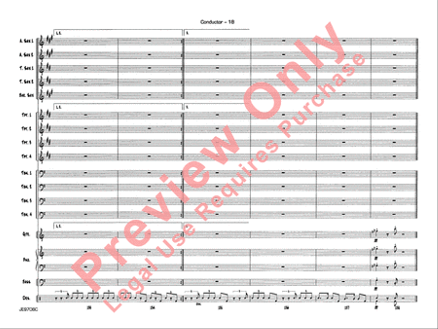 Cute Jazz Ensemble scores gallery preview page 20