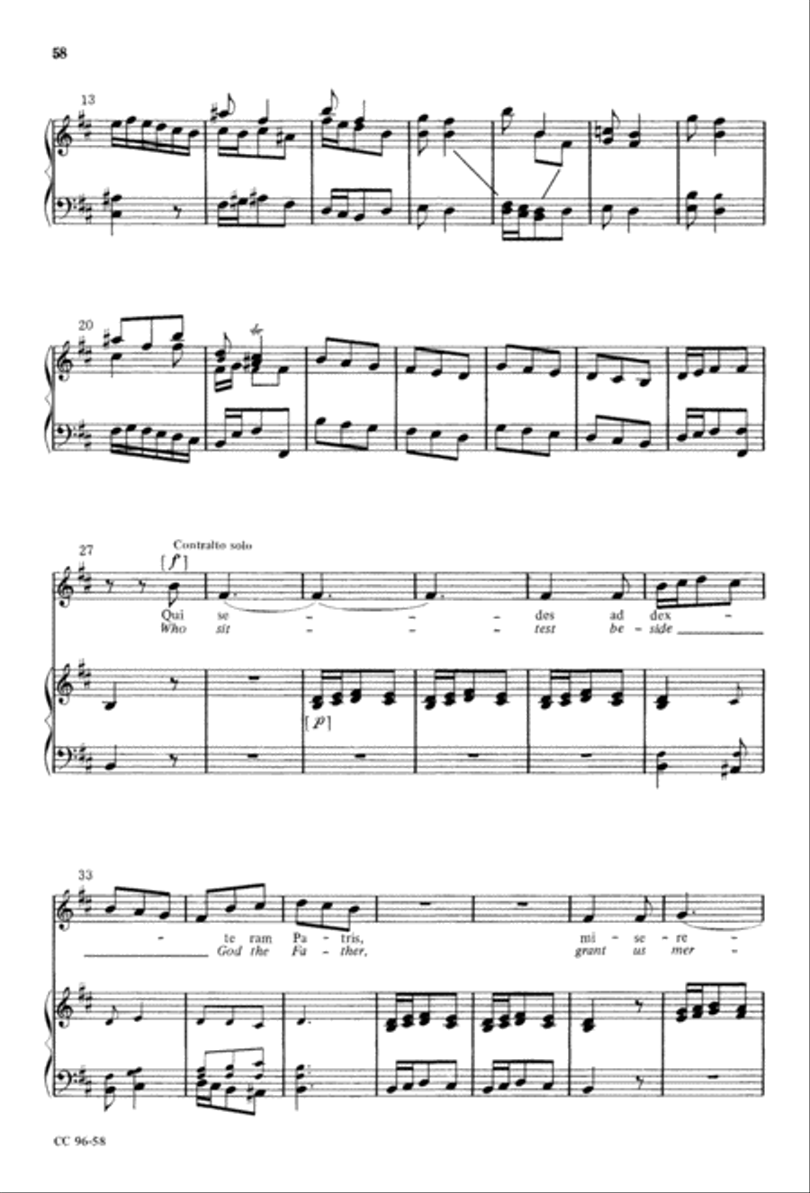 Gloria Gloria 4-Part scores gallery preview page 59