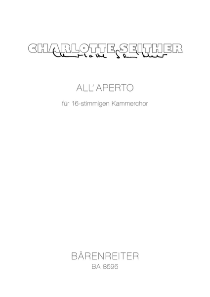 AllAperto for Chamber Choir (16 voices)