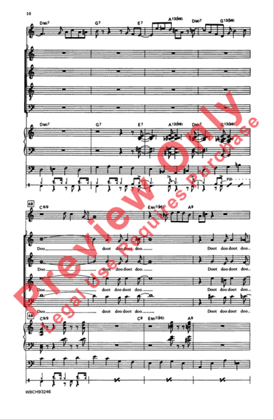 'S Wonderful 4-Part scores gallery preview page 10