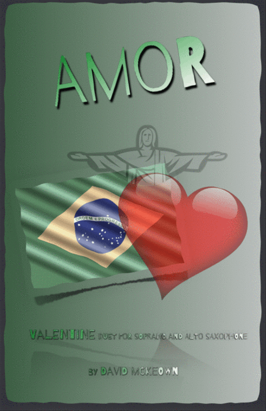 Amore, (Italian for Love), Soprano and Alto Saxophone Duet Woodwind Duet scores gallery preview page 1