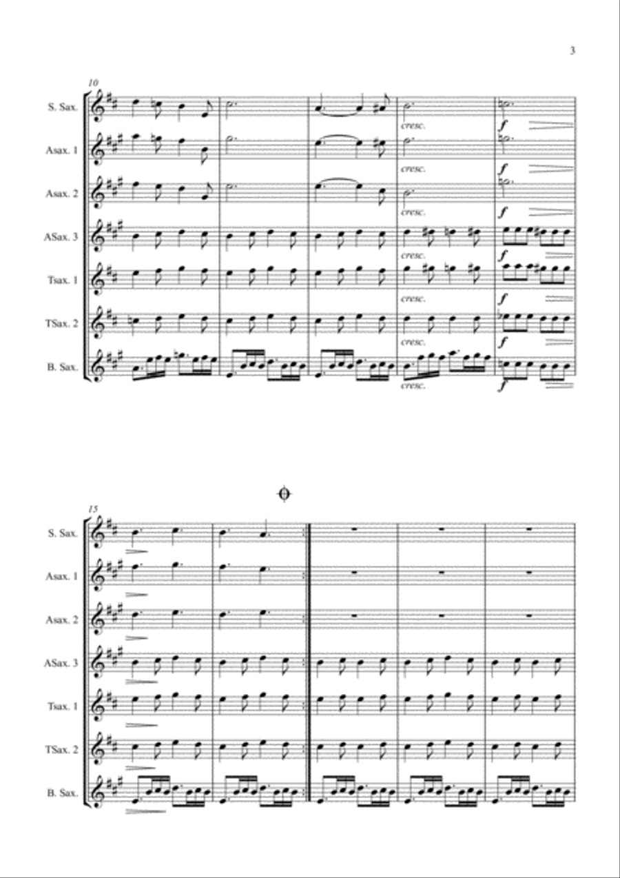 All Blues Woodwind Quintet scores gallery preview page 3