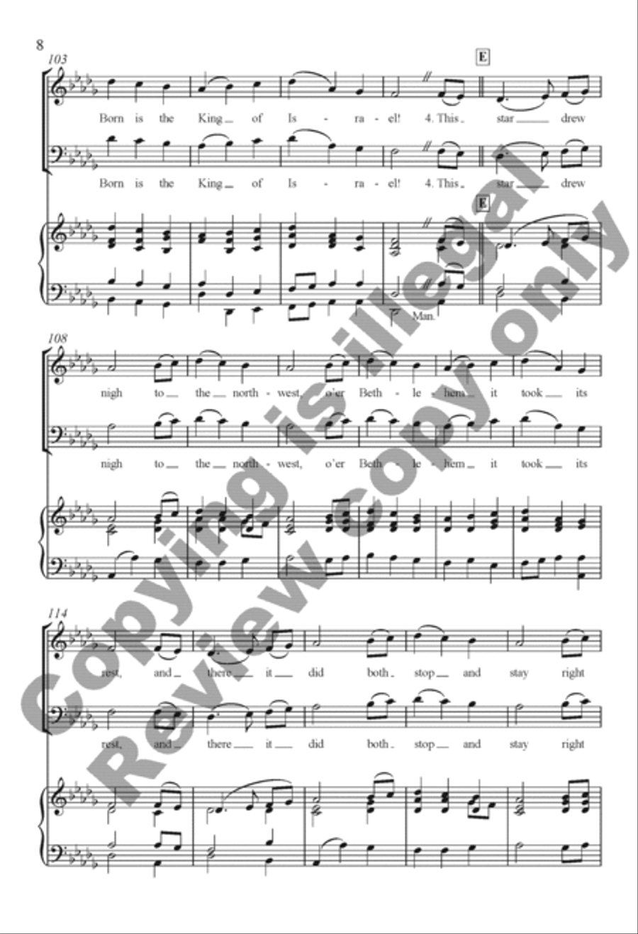 The First Nowell 4-Part scores gallery preview page 8