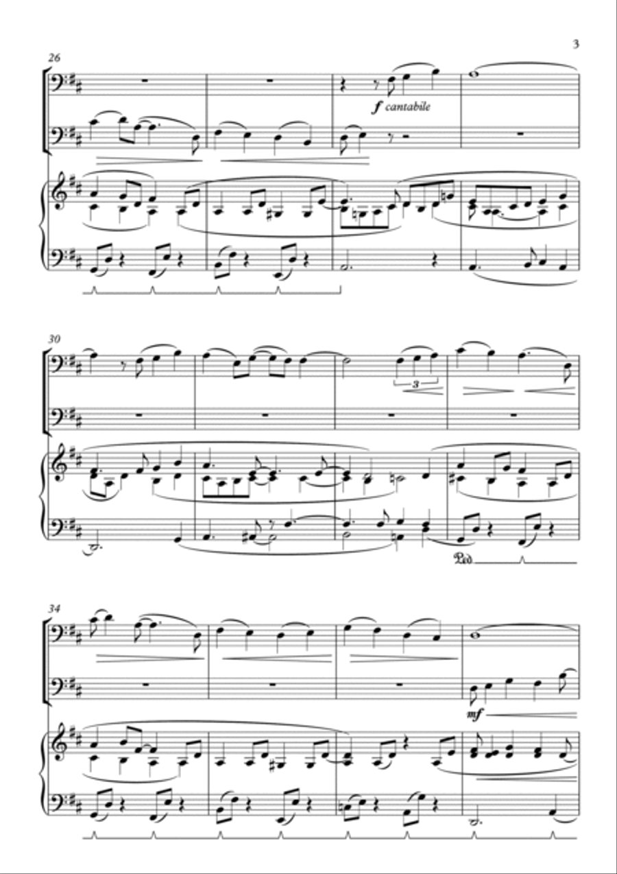 A Whole New World (from 'Aladdin') Cello Solo scores gallery preview page 3