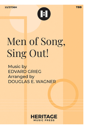 Book cover for Men of Song, Sing Out!