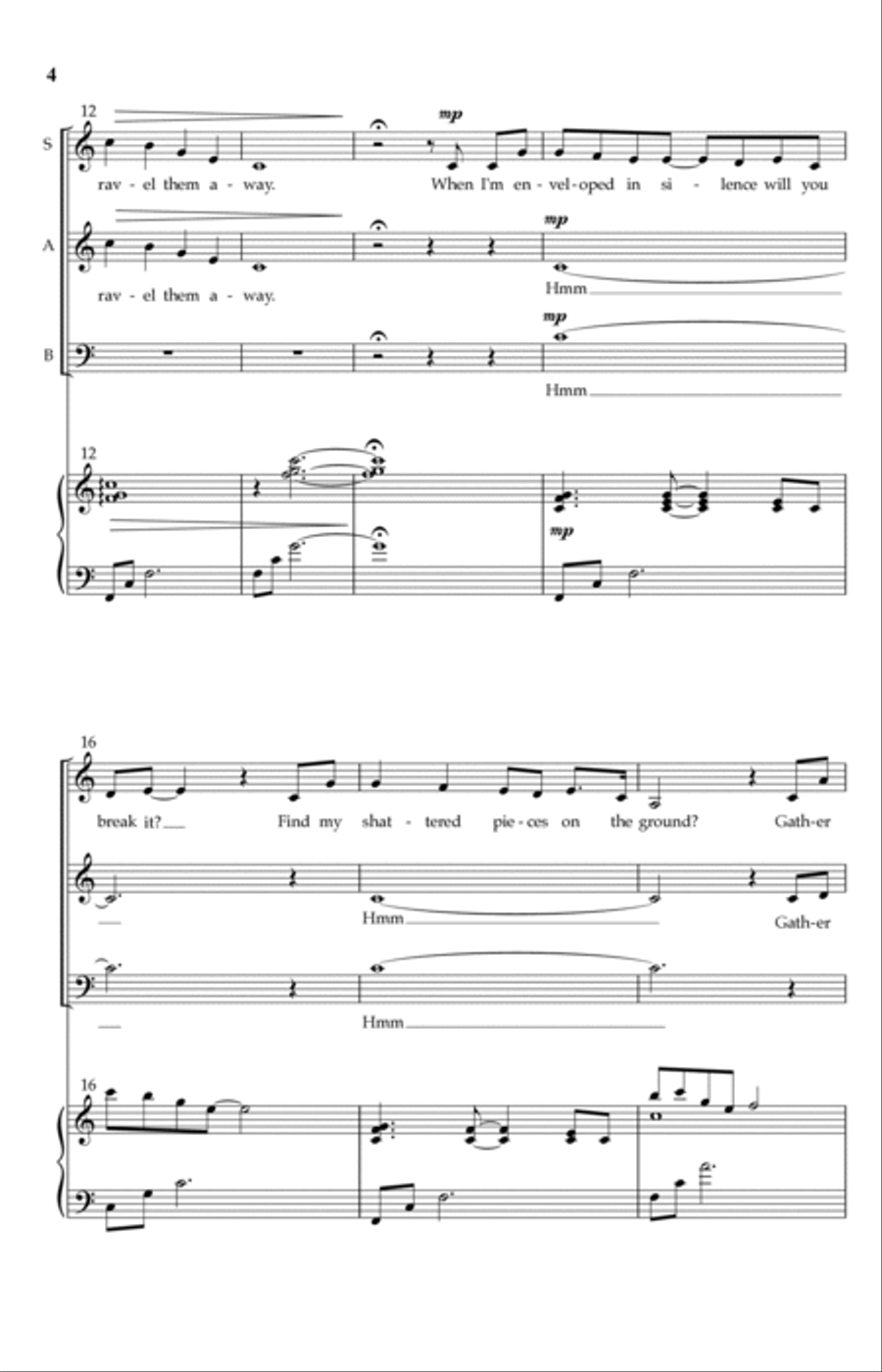 A Tapestry of Music 3-Part scores gallery preview page 2