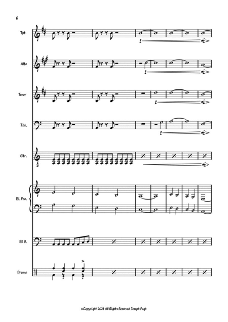 Take The L Jazz Ensemble scores gallery preview page 6