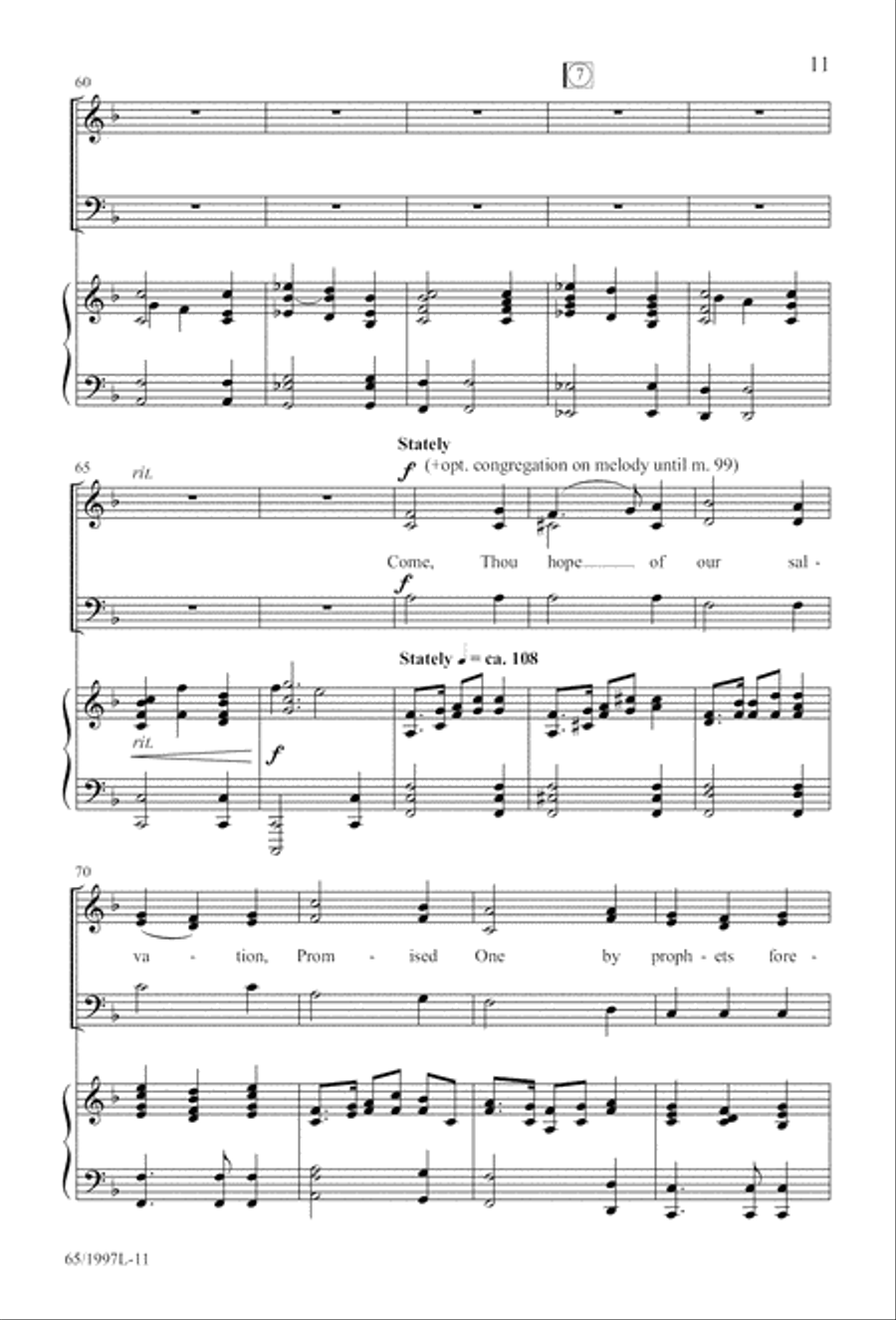 Candles and Carols Candles and Carols 3-Part scores gallery preview page 12