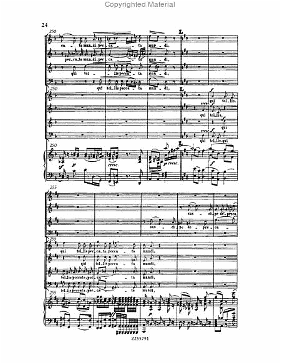 Missa Solemnis, Op.123 Choir scores gallery preview page 24