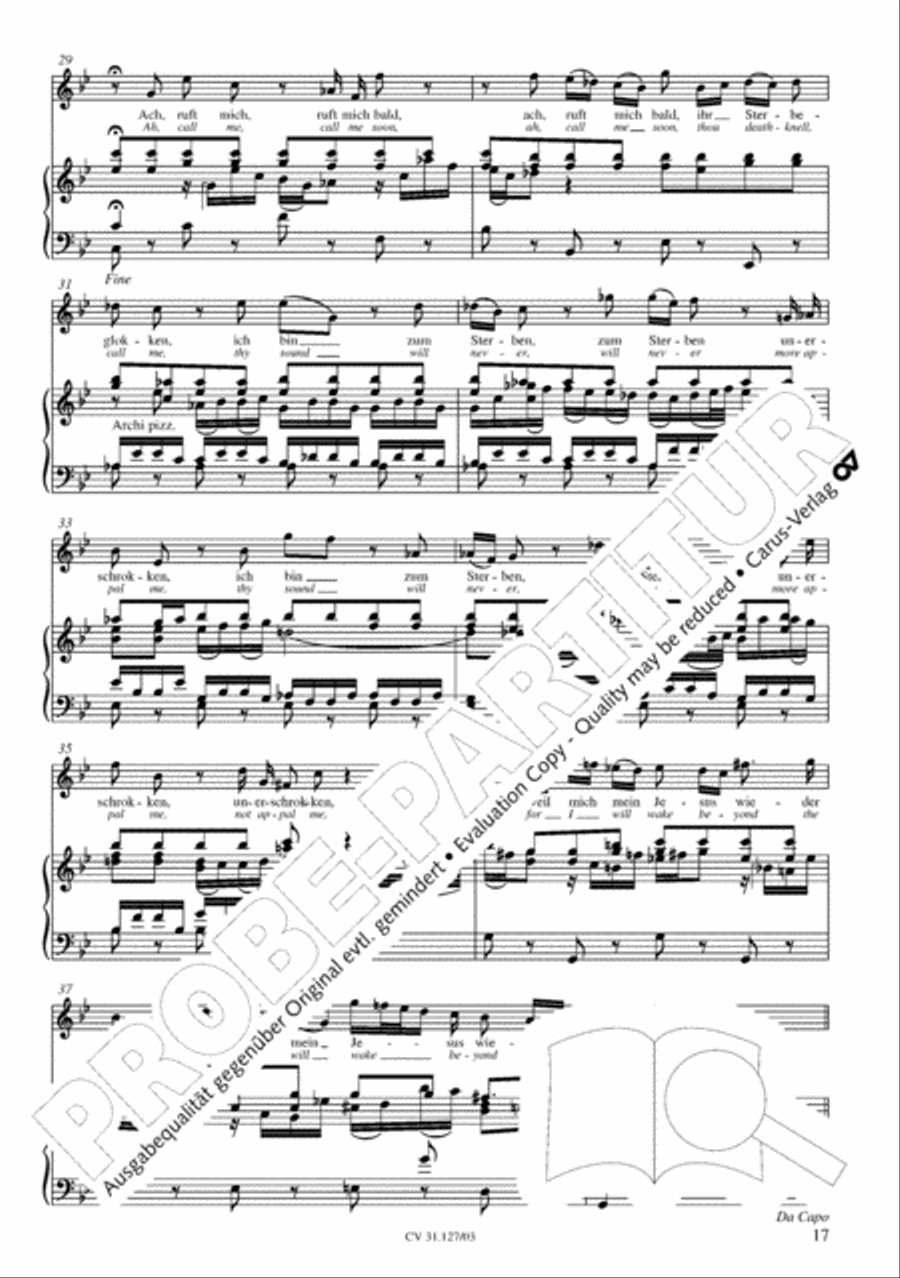 Thou who, a God, as man yet came (Herr Jesu Christ, wahr' Mensch und Gott) STB scores gallery preview page 22