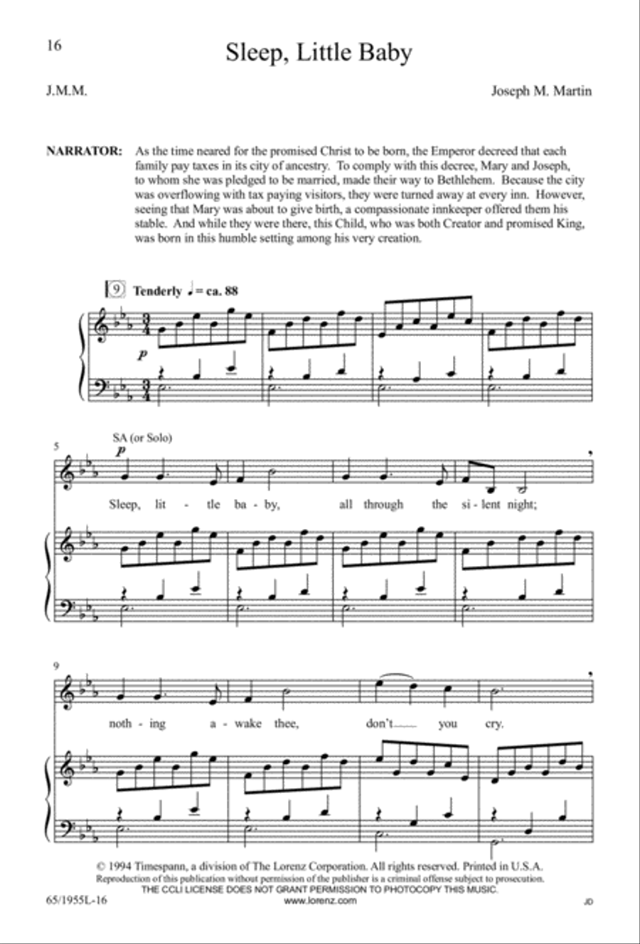 The Promise of a King 3-Part scores gallery preview page 16