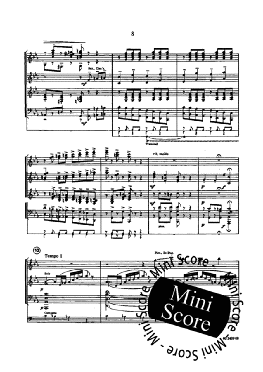 Amsterdam Impressions Concert Band scores gallery preview page 12
