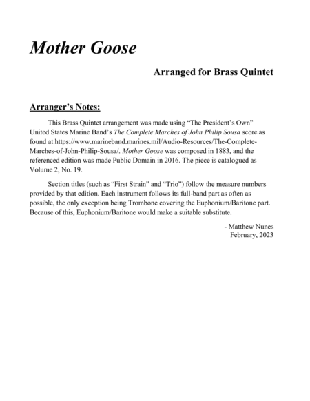 Mother Goose image number null