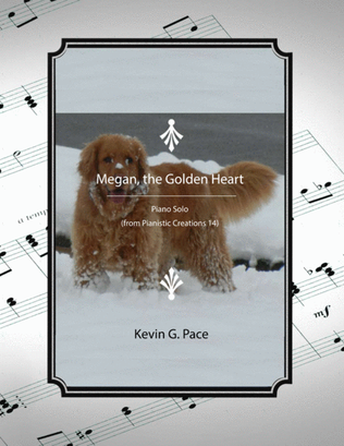 Megan, the Golden Heart - original piano solo