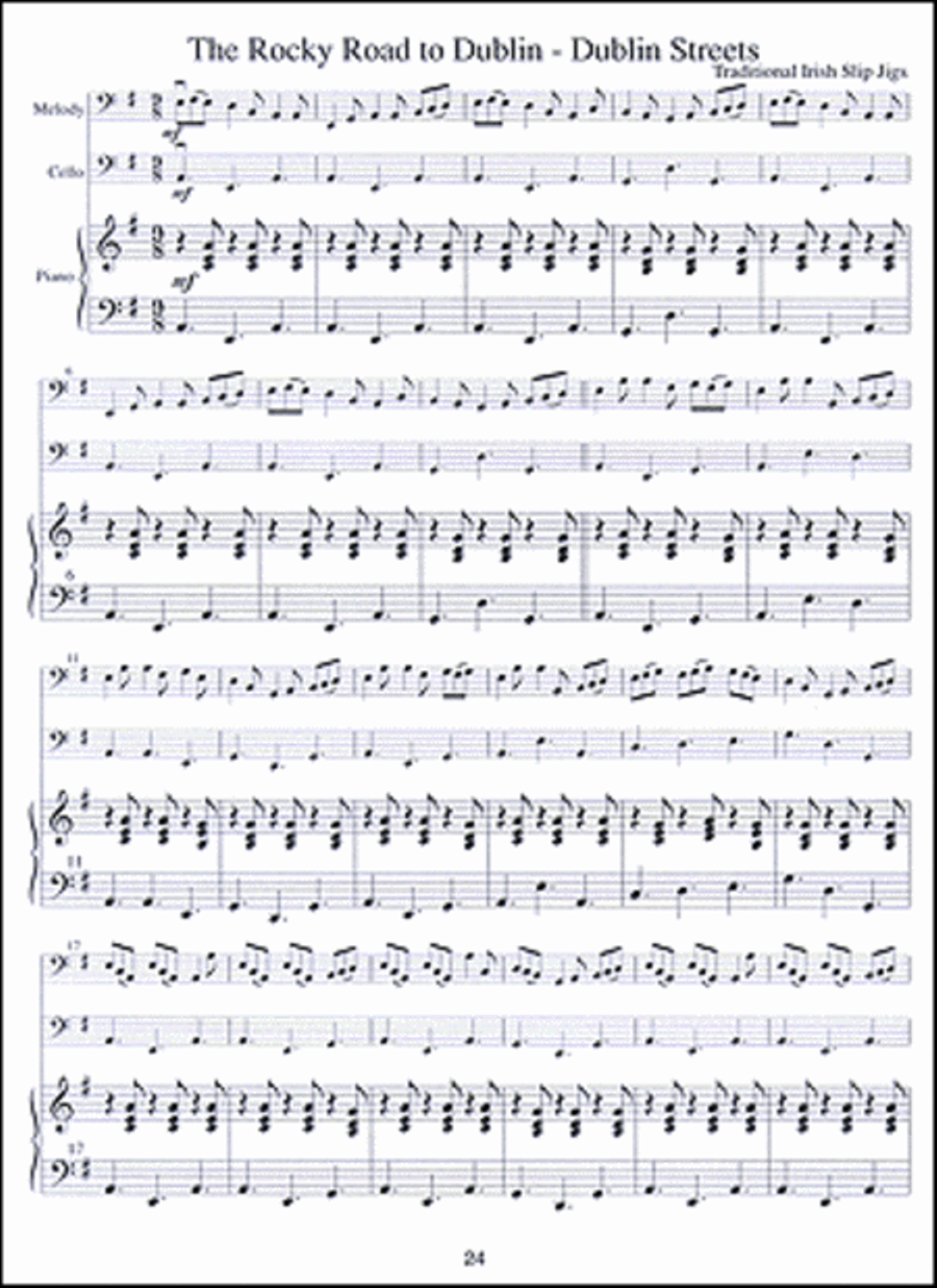 Celtic Fiddle Tunes for Solo and Ensemble - Cello, Bass Double Bass scores gallery preview page 4
