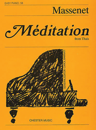 Book cover for Méditation from Thais