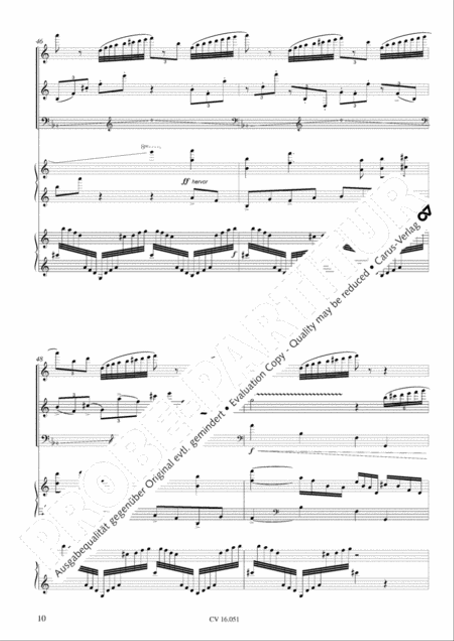 Dances and movements Clarinet scores gallery preview page 13
