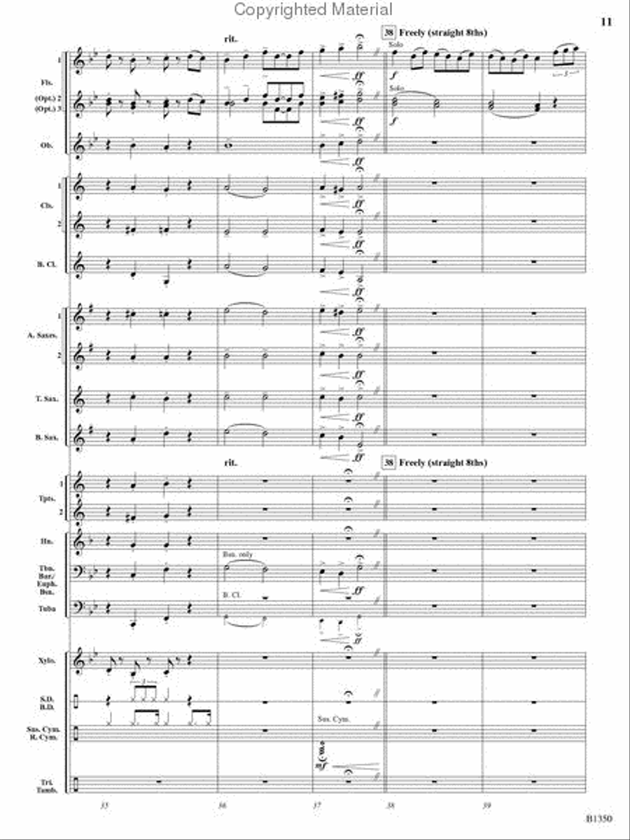 Flutopia Concert Band scores gallery preview page 10