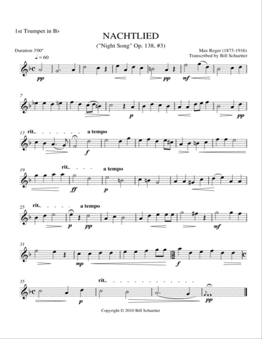Night Song Night Song Brass Quintet scores gallery preview page 3