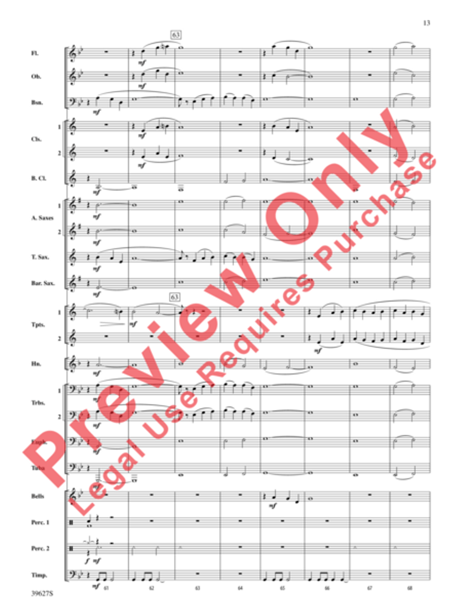 Flash Flood Concert Band scores gallery preview page 28