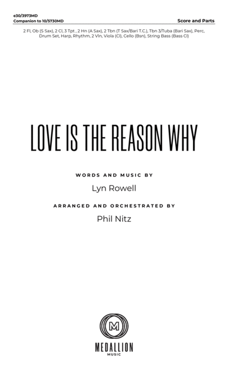 Love Is the Reason Why - Downloadable Orchestration