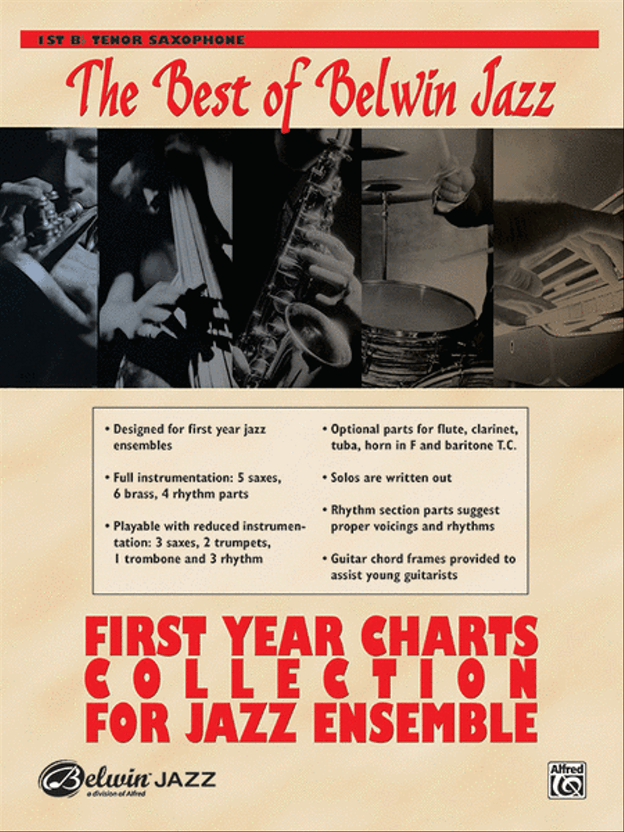 First Year Charts Collection for Jazz Ensemble Jazz Ensemble scores gallery preview page 1
