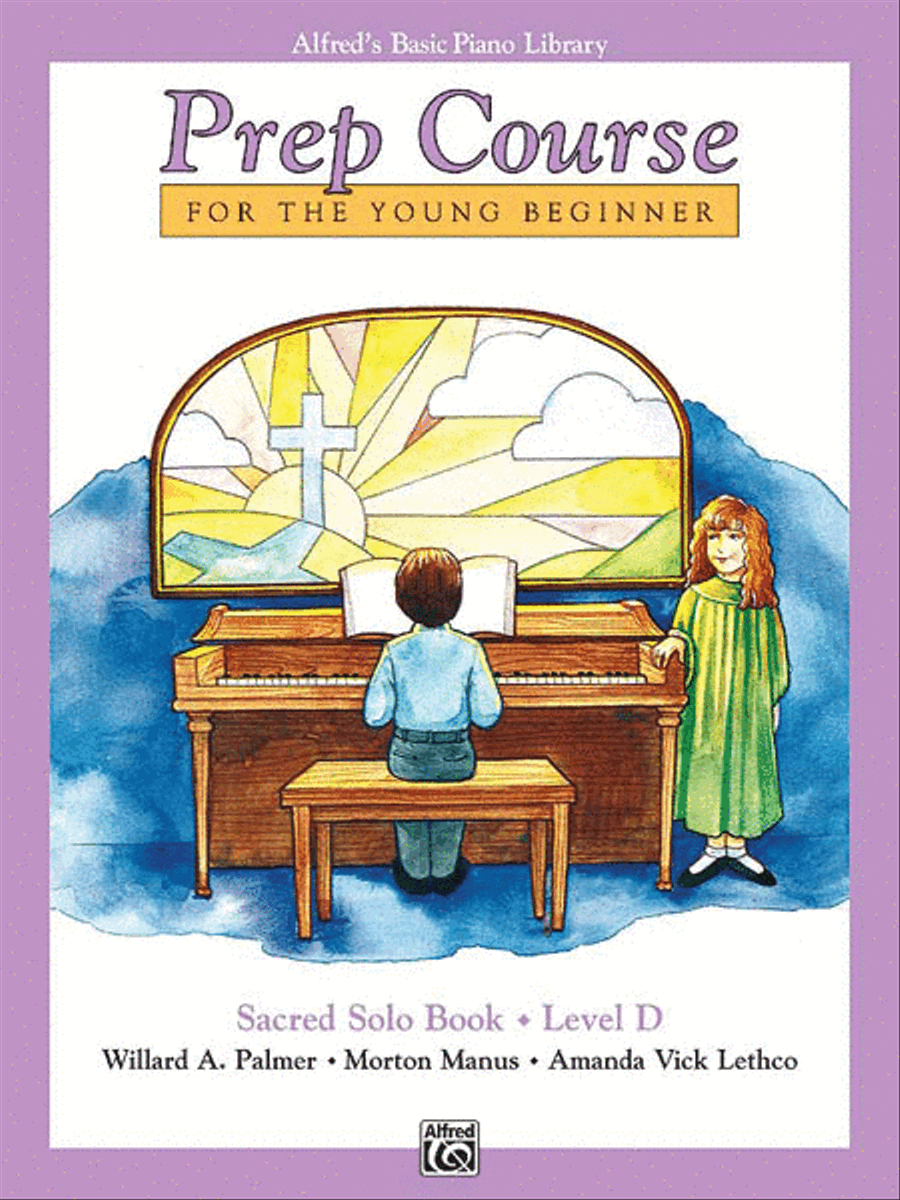 Alfred's Basic Piano Prep Course Sacred Solo Book, Book D Piano Method scores gallery preview page 1