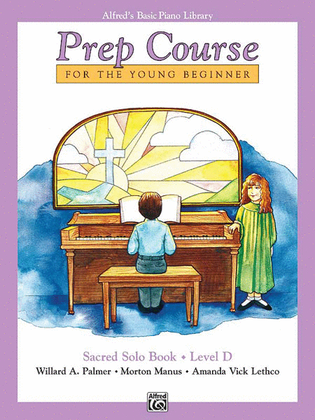 Book cover for Alfred's Basic Piano Prep Course Sacred Solo Book, Book D