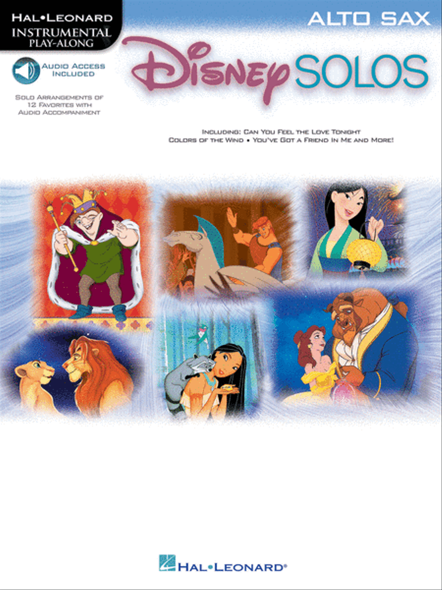 Disney Solos for Alto Sax image number null