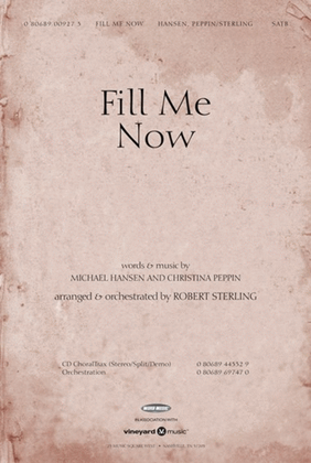 Book cover for Fill Me Now - Anthem