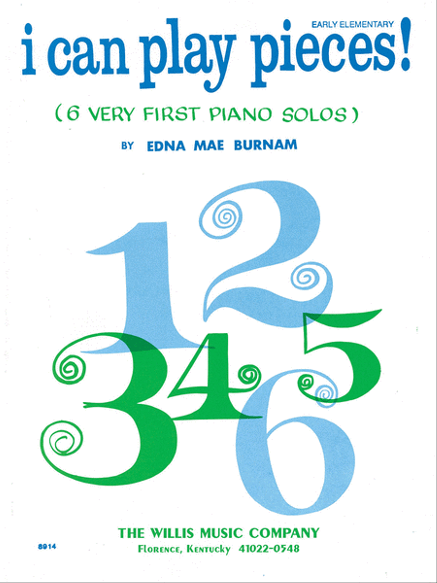 I Can Play Pieces! Easy Piano scores gallery preview page 1