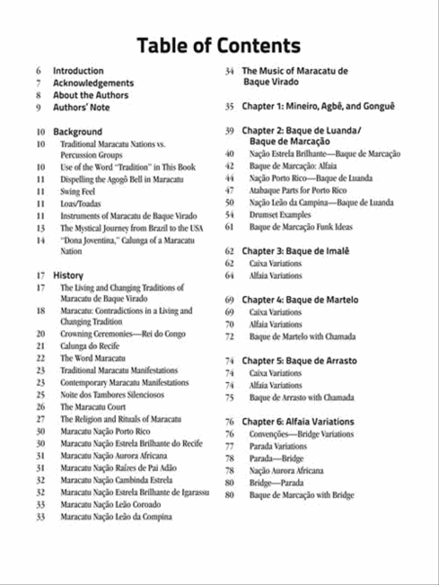 Maracatu for Drumset and Percussion image number null