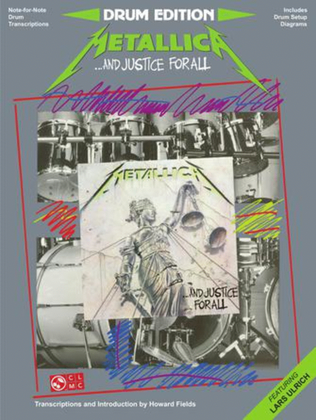 Book cover for And Justice For All - Drums