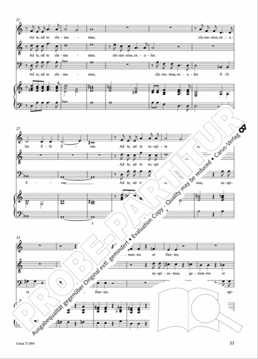 Hinni, Salve Regina, Motetti Score scores gallery preview page 58