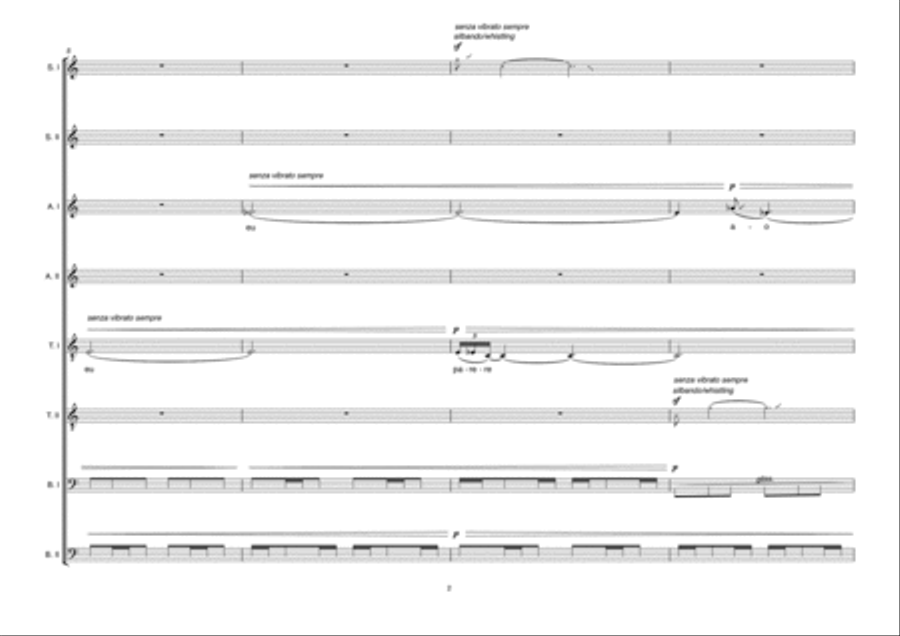 Tianguis for Mixed Choir (SSAATTBB) SSAATTBB scores gallery preview page 3
