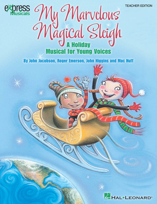 Book cover for My Marvelous Magical Sleigh