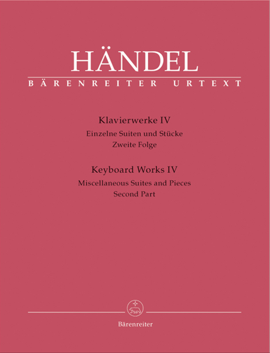 Keyboard Works, Volume 4 Piano Solo scores gallery preview page 1