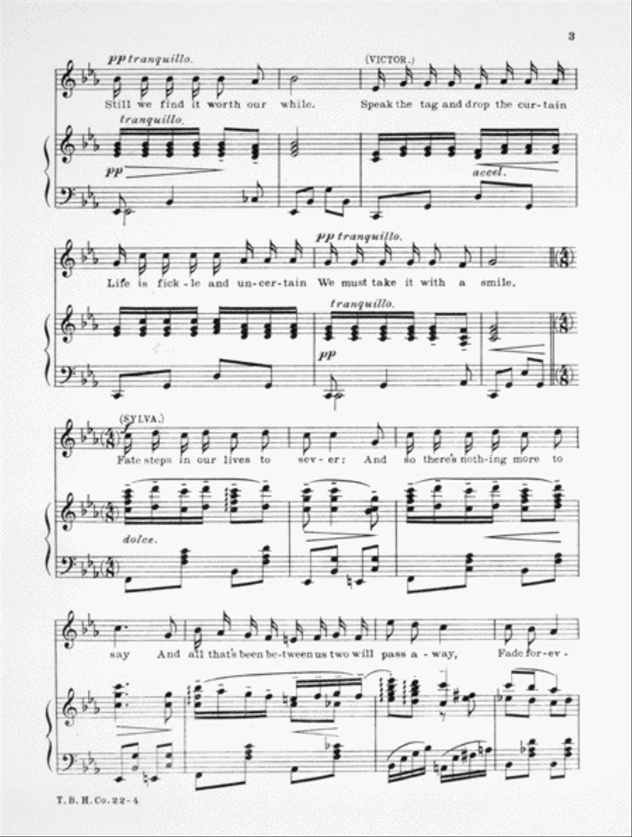 Will You Forget Voice scores gallery preview page 3