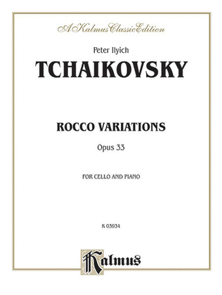 Book cover for Rococo Variations, Op. 33