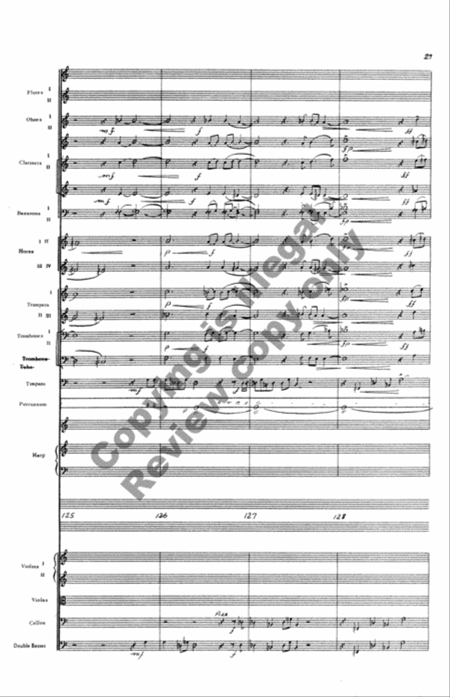 Concerto for Orchestra Concerto for Orchestra Full Orchestra scores gallery preview page 105