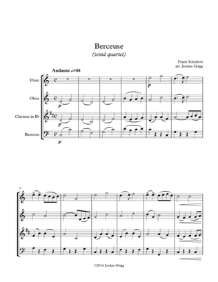 Berceuse (wind quartet)